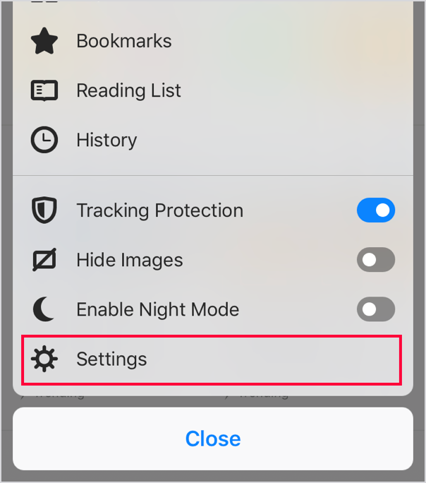 Enable Sync on iOS